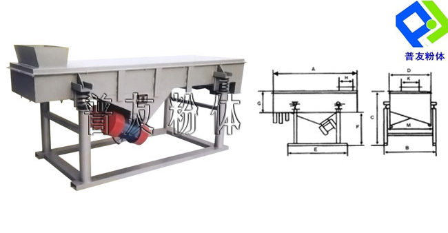 Linear vibrating screen